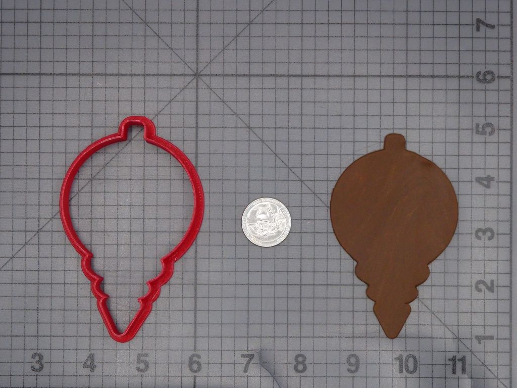 Christmas - Ornament 266-L074 Cookie Cutter Silhouette