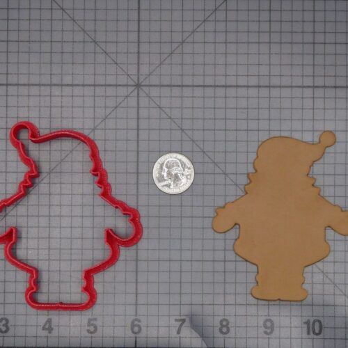 Christmas - Santa Claus Body 266-L040 Cookie Cutter Silhouette