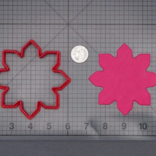 Christmas - Snowflake 266-L073 Cookie Cutter Silhouette
