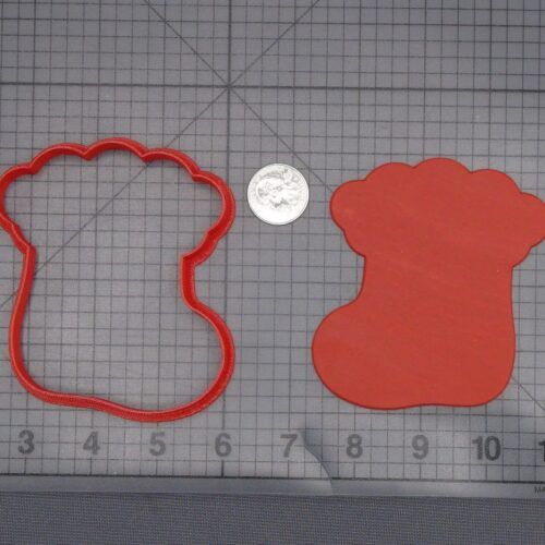 Christmas - Stocking 266-L037 Cookie Cutter Silhouette