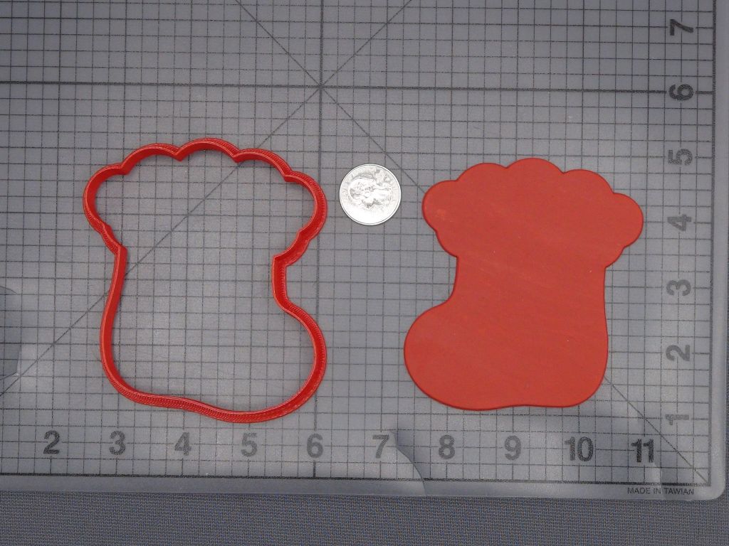 Christmas - Stocking 266-L037 Cookie Cutter Silhouette