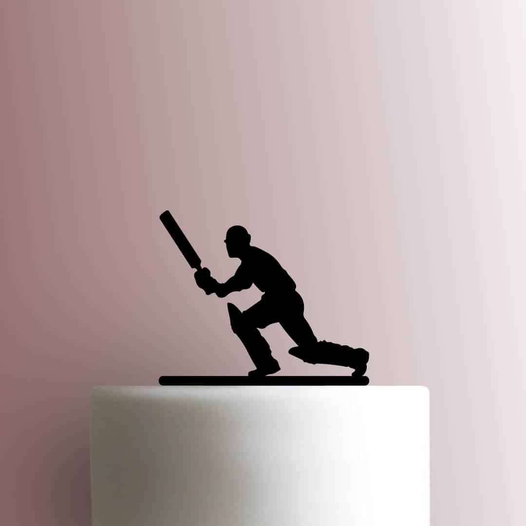 Cricket Player 225-C027 Cake Topper
