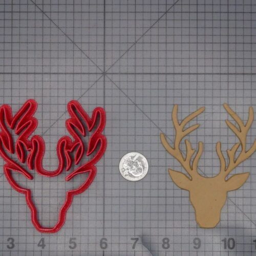 Deer Head 266-L072 Cookie Cutter Silhouette