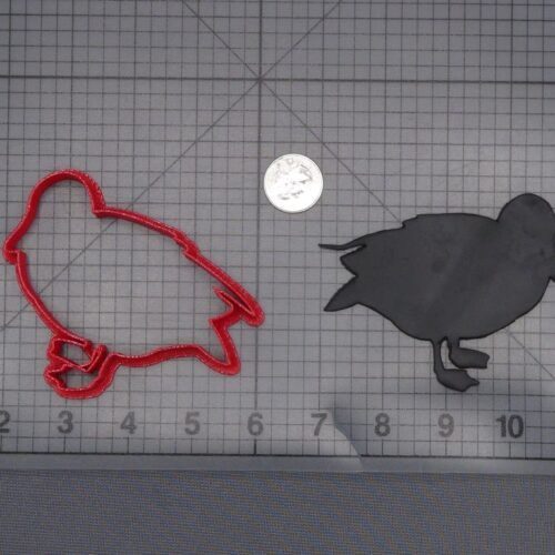 Duck 266-L009 Cookie Cutter Silhouette
