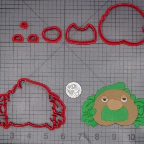 Elemental - Fern Grouchwood Head 266-L156 Cookie Cutter Set