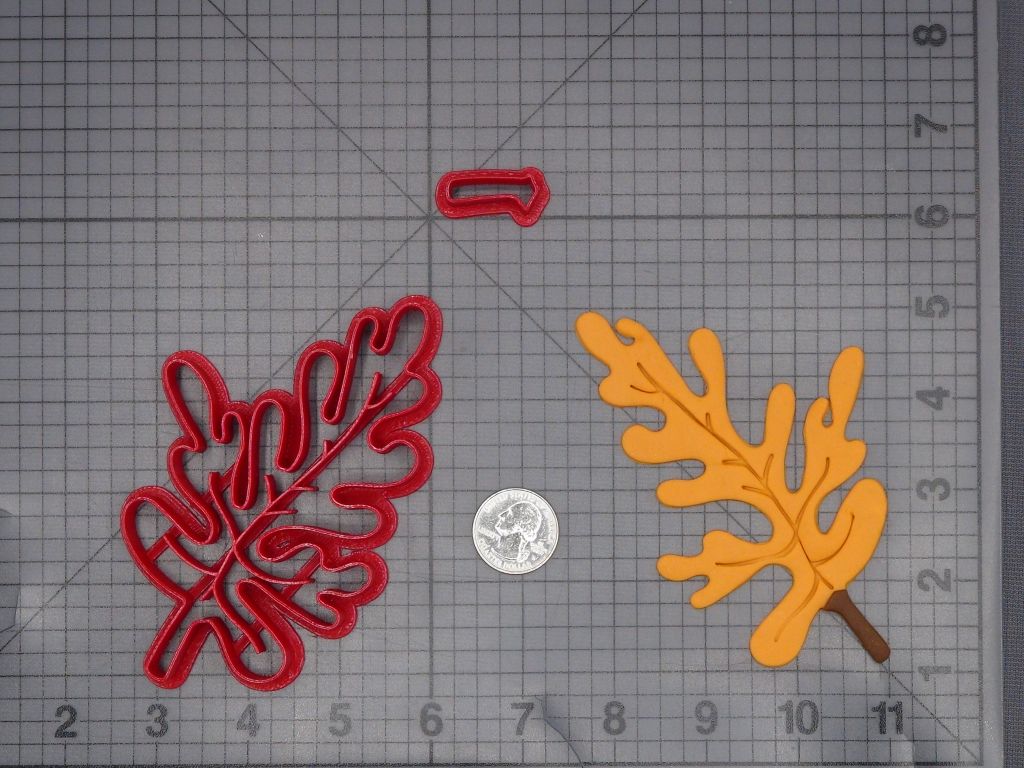 Fall Leaf 266-K884 Cookie Cutter Set