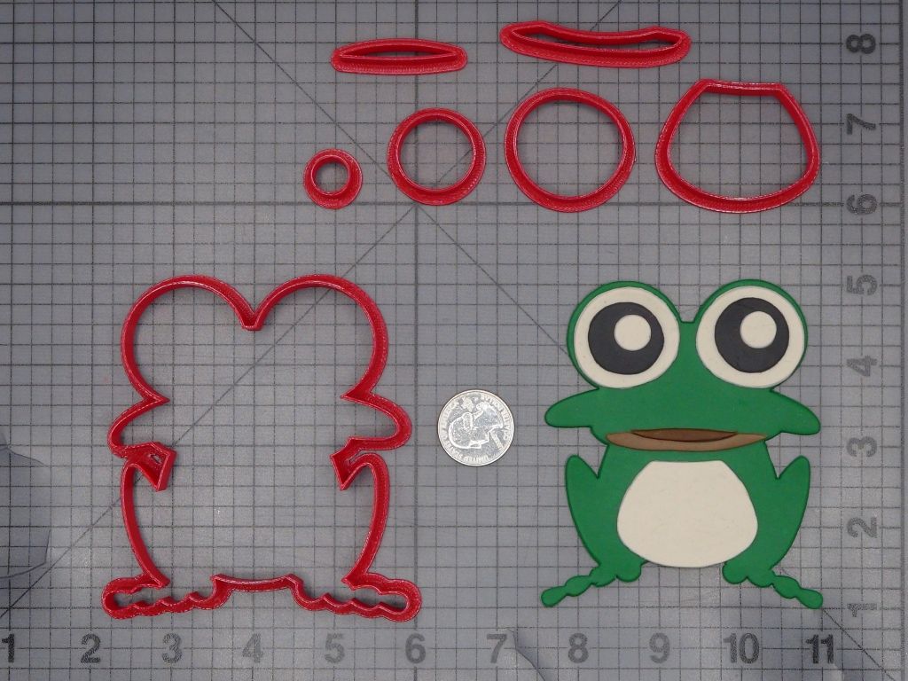 Frog 266-K955 Cookie Cutter Set