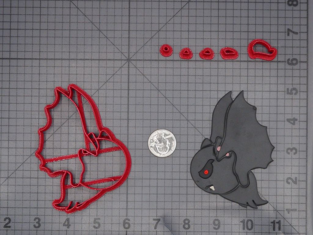 Halloween - Bat 266-K995 Cookie Cutter Set