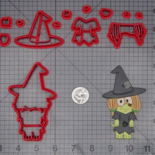 Halloween - Bluey - Indy Witch Body 266-L081 Cookie Cutter Set