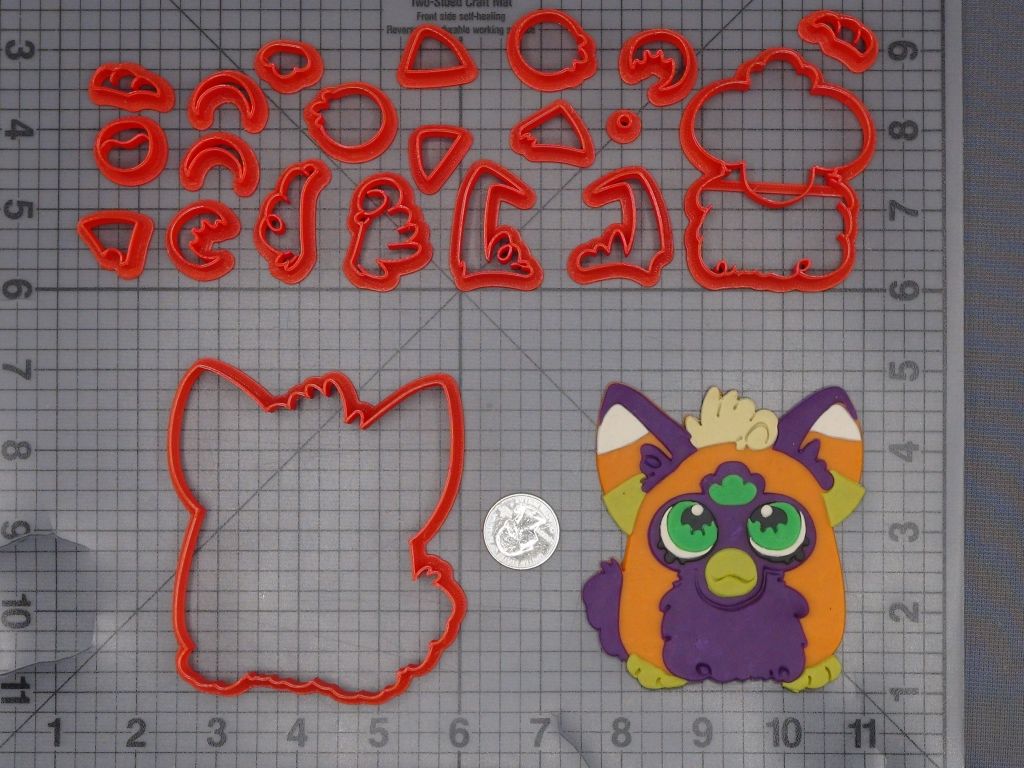 Halloween - Furby 266-L083 Cookie Cutter Set