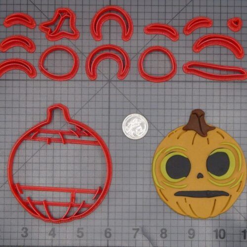 Halloween - Jack O Lantern 266-L031 Cookie Cutter Set