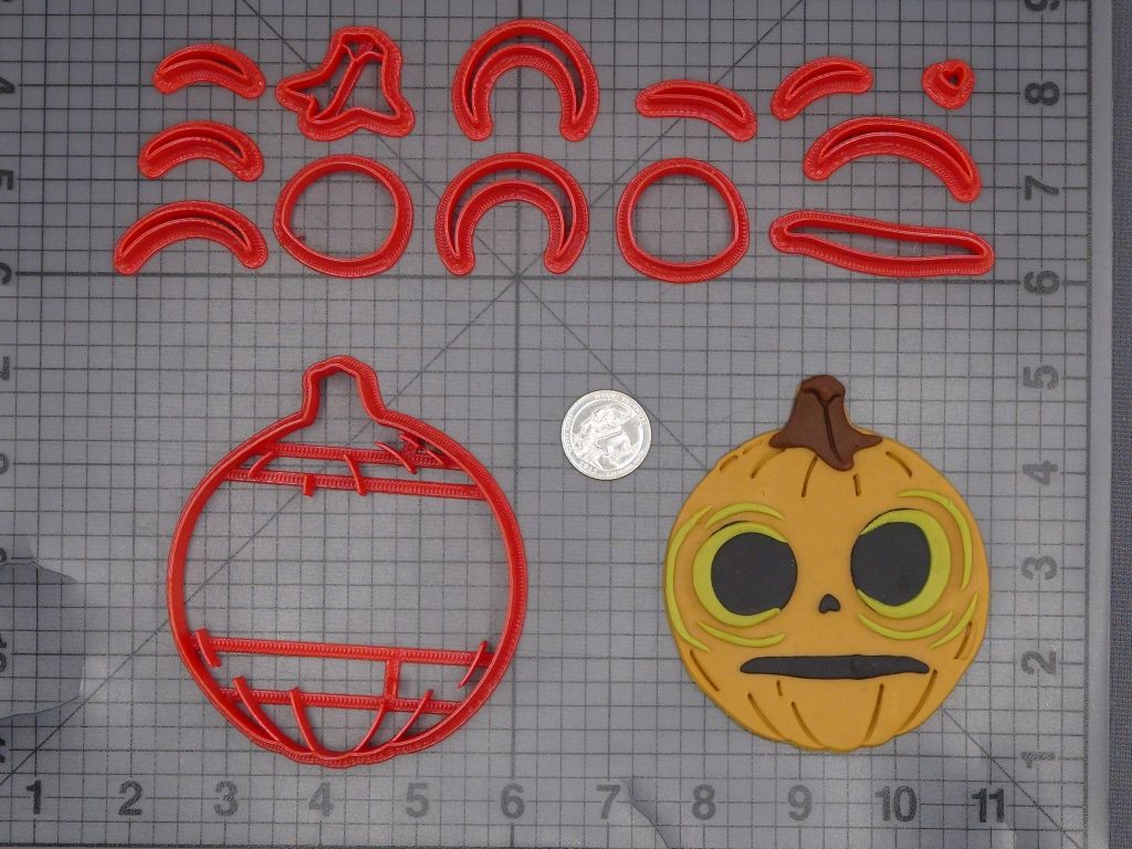 Halloween - Jack O Lantern 266-L031 Cookie Cutter Set