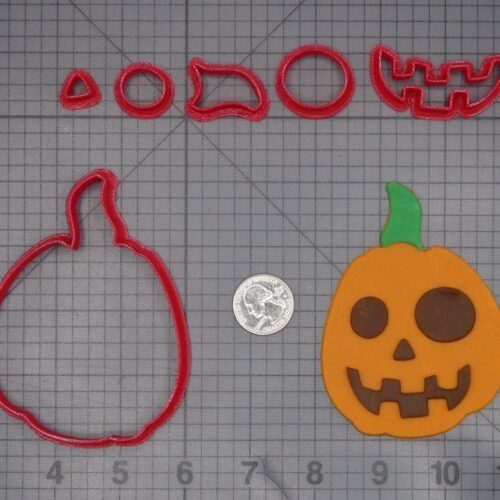 Halloween - Jack O Lantern 266-L063 Cookie Cutter Set