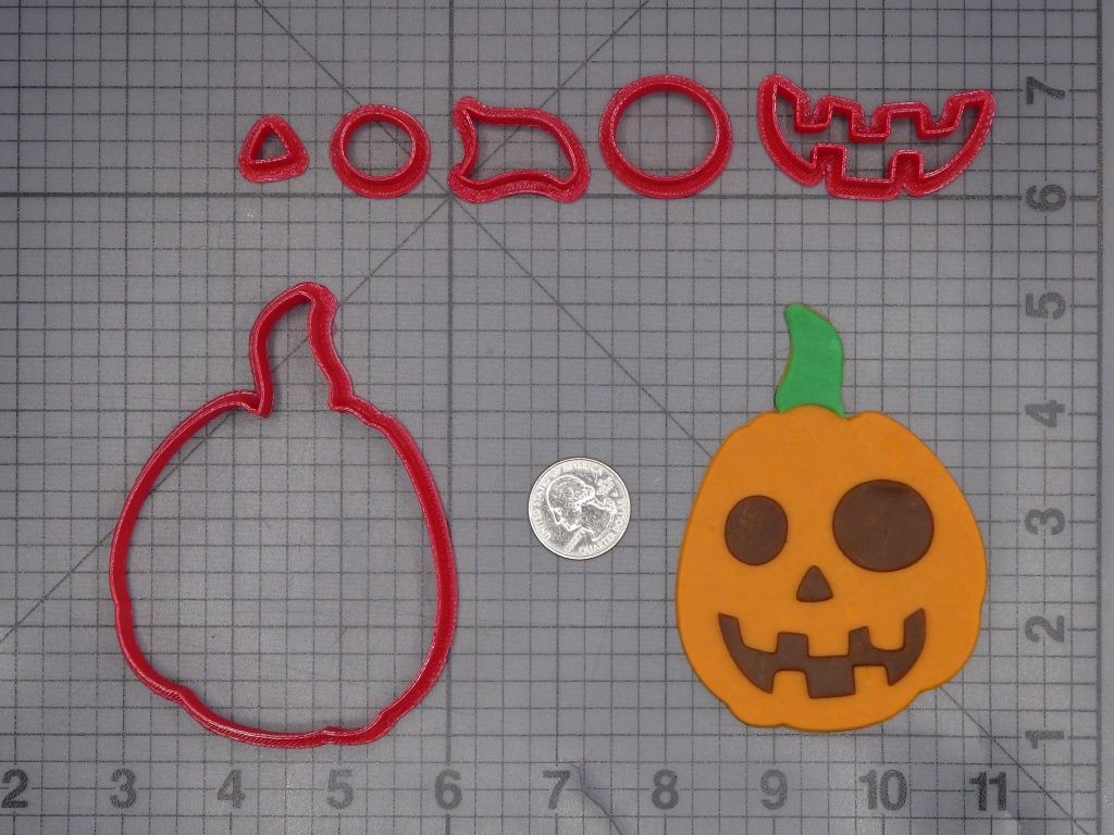 Halloween - Jack O Lantern 266-L063 Cookie Cutter Set