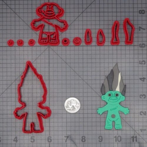Halloween - Troll Frankenstein 266-L123 Cookie Cutter Set