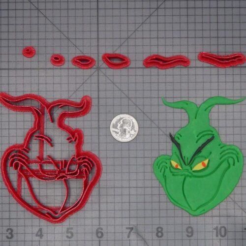 How the Grinch Stole Christmas - Grinch Head 266-L089 Cookie Cutter Set
