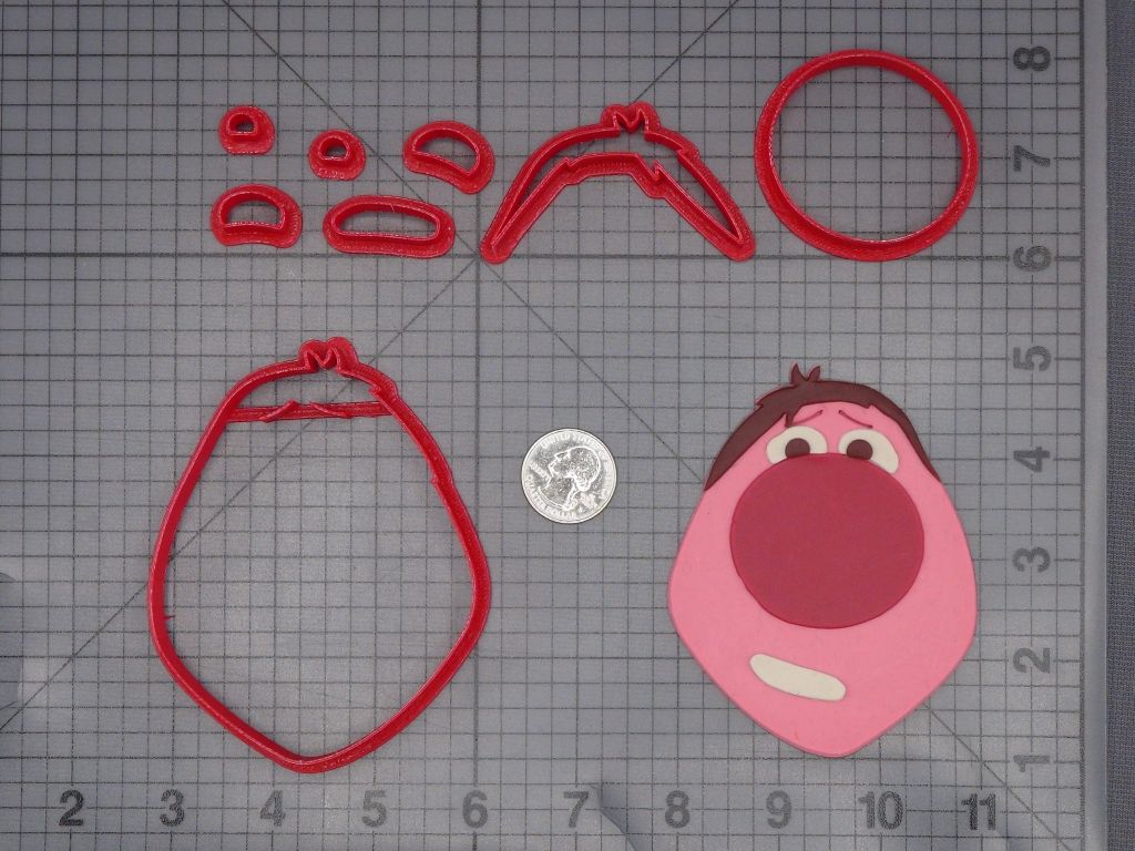 Inside Out - Embarrassment Head 266-L162 Cookie Cutter Set
