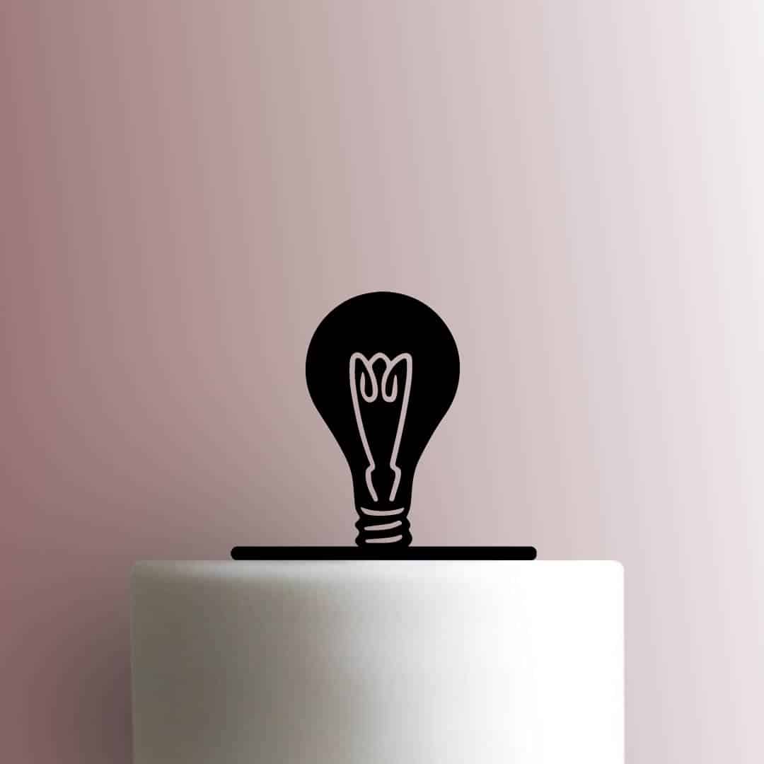 Light Bulb 225-B906 Cake Topper