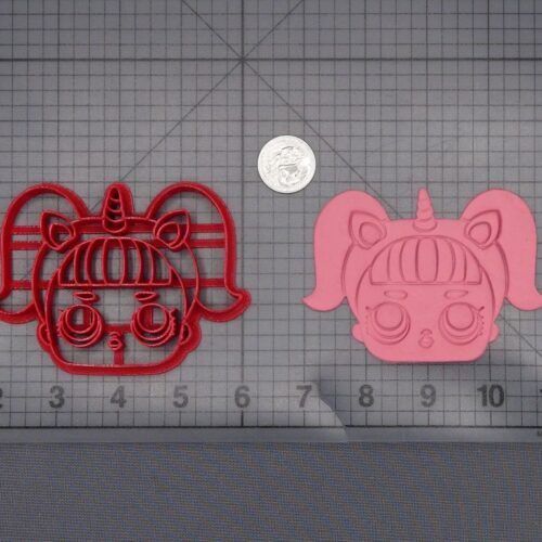 Lol Surprise Doll - Unicorn Head 266-L145 Cookie Cutter