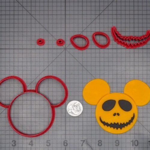 Mickey Ears - Nightmare Before Christmas - Jack 266-L084 Cookie Cutter Set