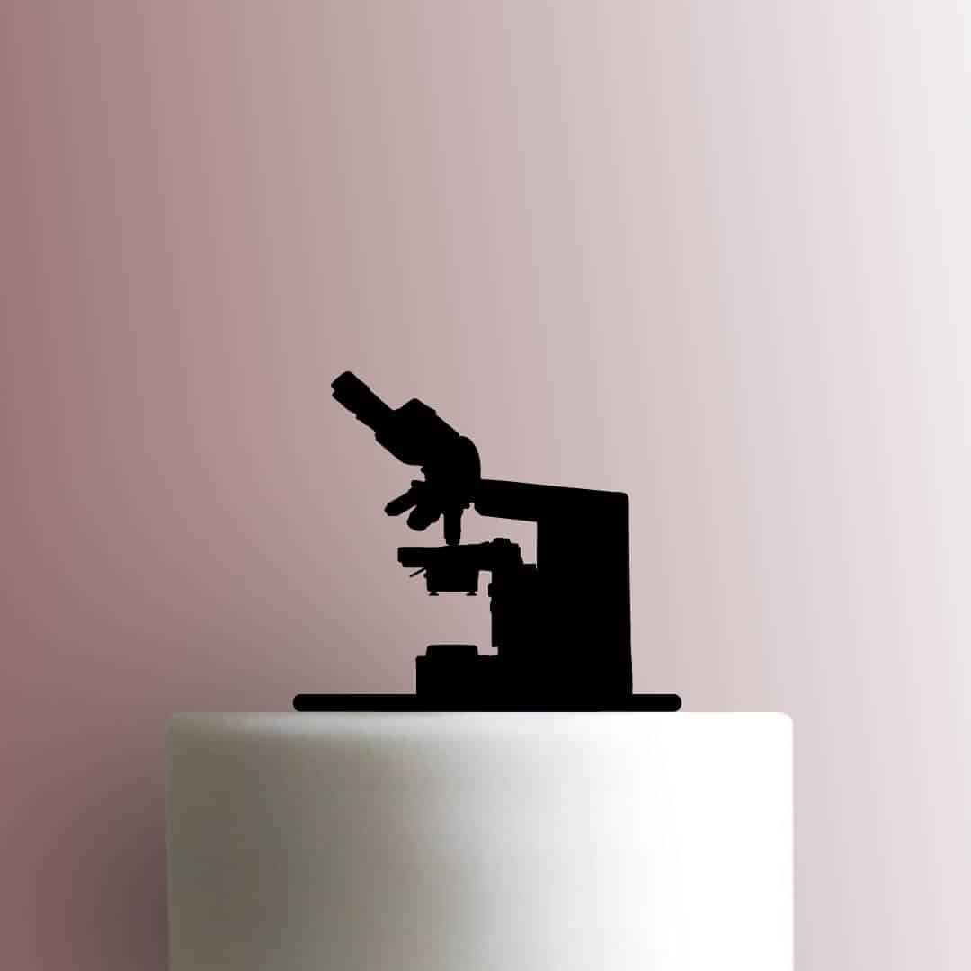 Microscope 225-C022 Cake Topper