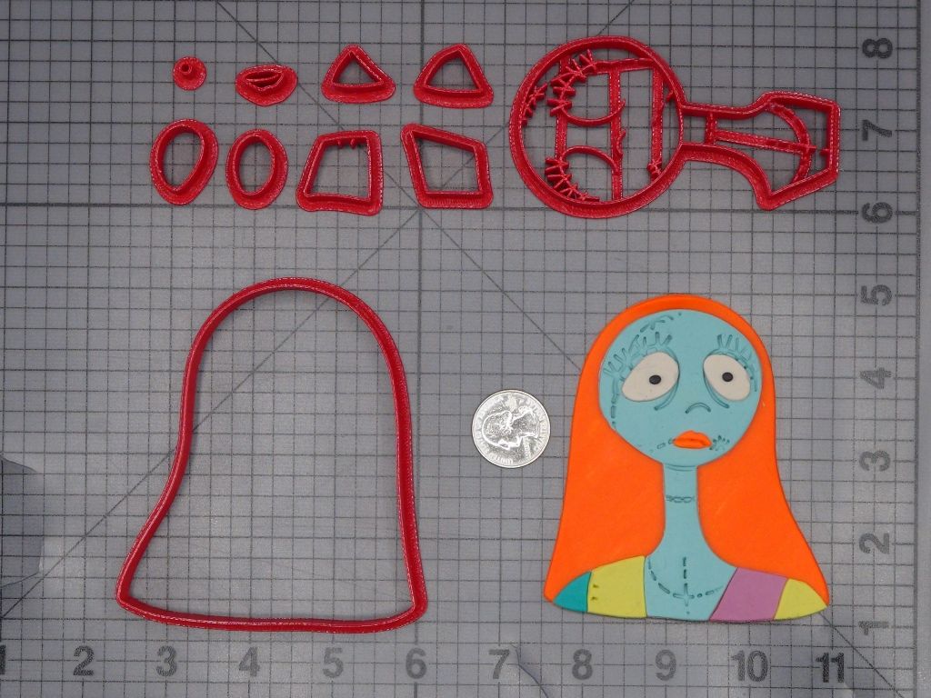 Nightmare Before Christmas - Sally 266-L121 Cookie Cutter Set