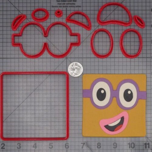 Numberblock Adventures - Two Head 266-L161 Cookie Cutter Set