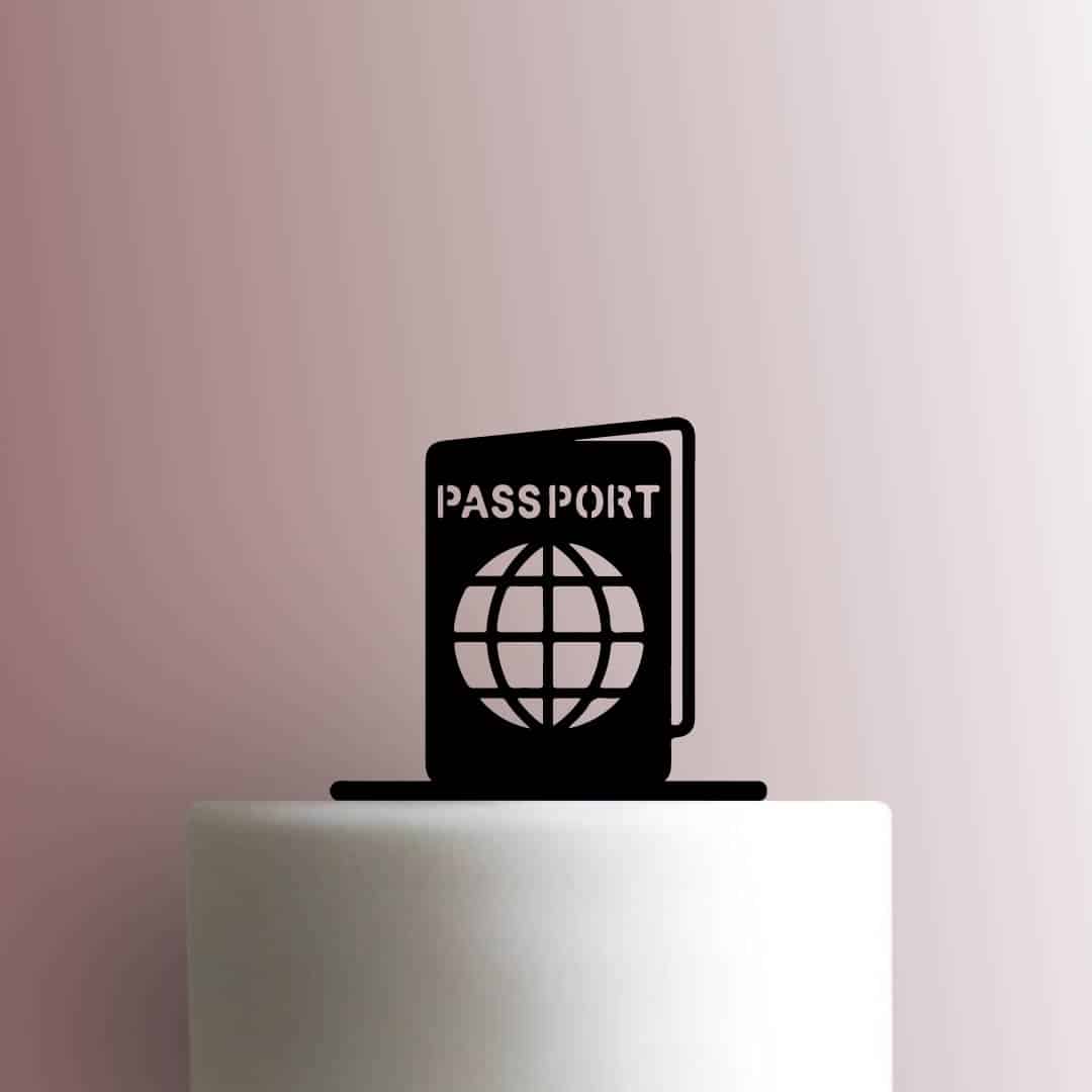 Passport 225-B901 Cake Topper