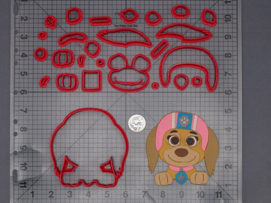 Paw Patrol - Liberty Head 266-L090 Cookie Cutter Set