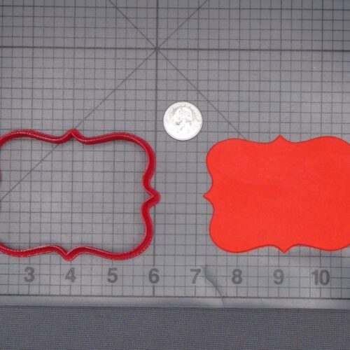 Plaque 266-K932 Cookie Cutter Silhouette