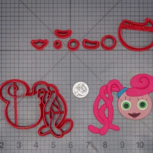 Poppy Playtime - Mommy Long Legs Head 266-L234 Cookie Cutter Set