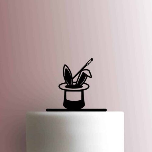 Rabbit in Hat 225-B900 Cake Topper
