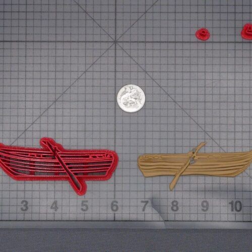 Row Boat 266-K963 Cookie Cutter Set