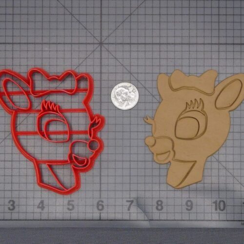 Rudolph the Red Nosed Reindeer - Clarice Head 266-L111 Cookie Cutter