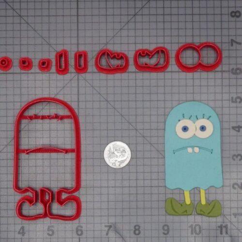 Spongebob Squarepants Ghost Body 266-L117 Cookie Cutter Set