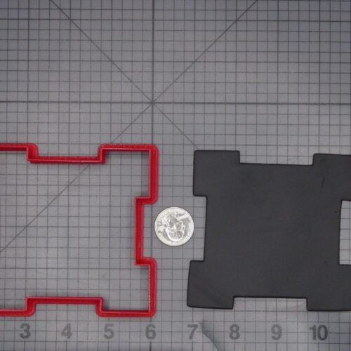 Square Plaque 266-K825 Cookie Cutter Silhouette