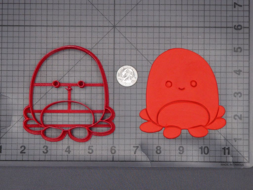 Squishmallow - Veronica Octopus 266-L043 Cookie Cutter
