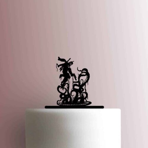 Star Wars - The Mandalorian - Boba Fett Fighting 225-B916 Cake Topper