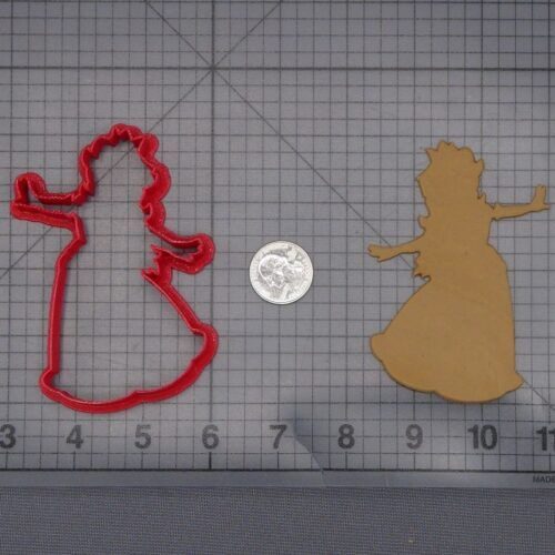 Super Mario - Peach Body 266-L004 Cookie Cutter Silhouette