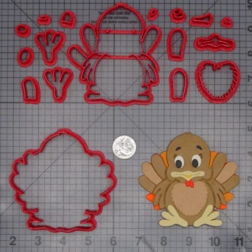 Thanksgiving - Turkey Body 266-K990 Cookie Cutter Set