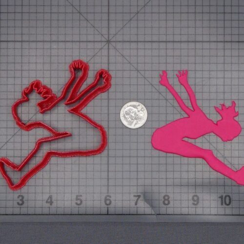 Track and Field Jump 266-K827 Cookie Cutter Silhouette