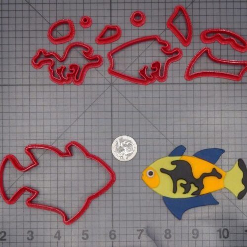 Tropical Fish 266-K920 Cookie Cutter Set