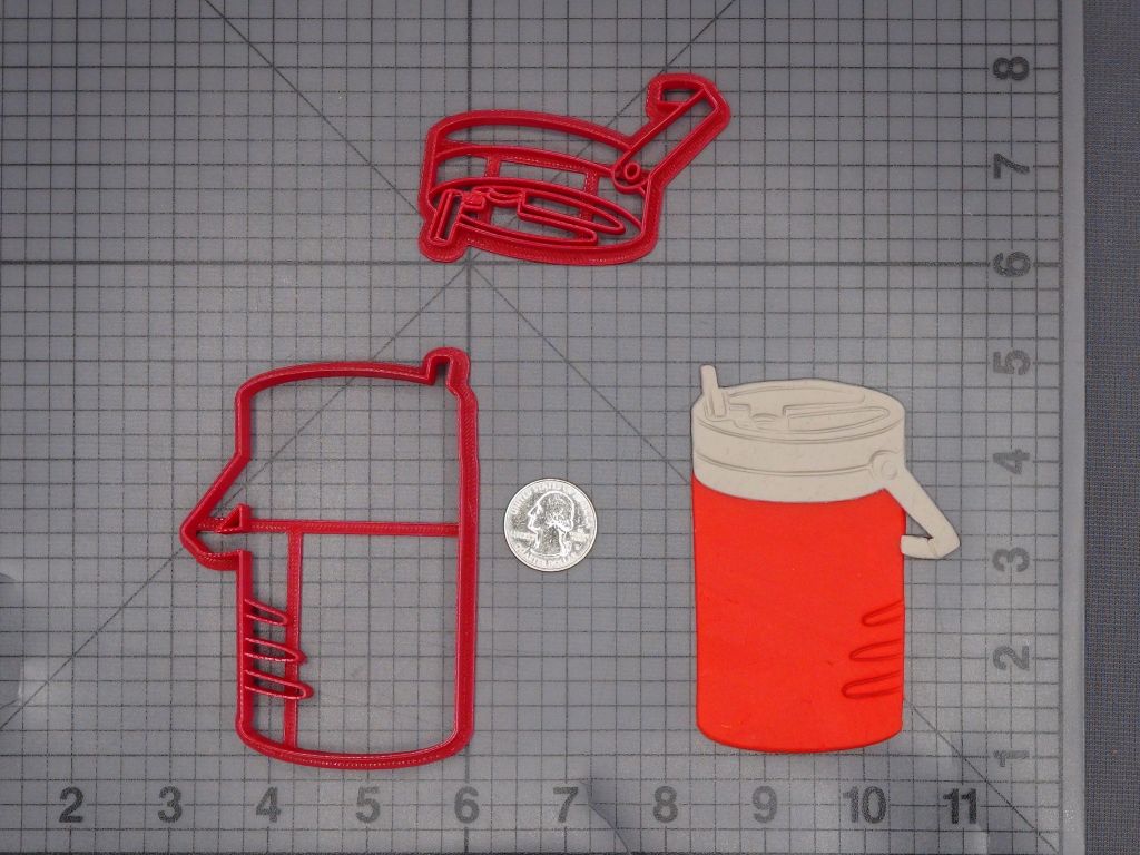 Water Jug 266-K888 Cookie Cutter Set