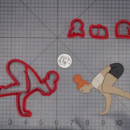 Yoga Pose 266-K891 Cookie Cutter Set