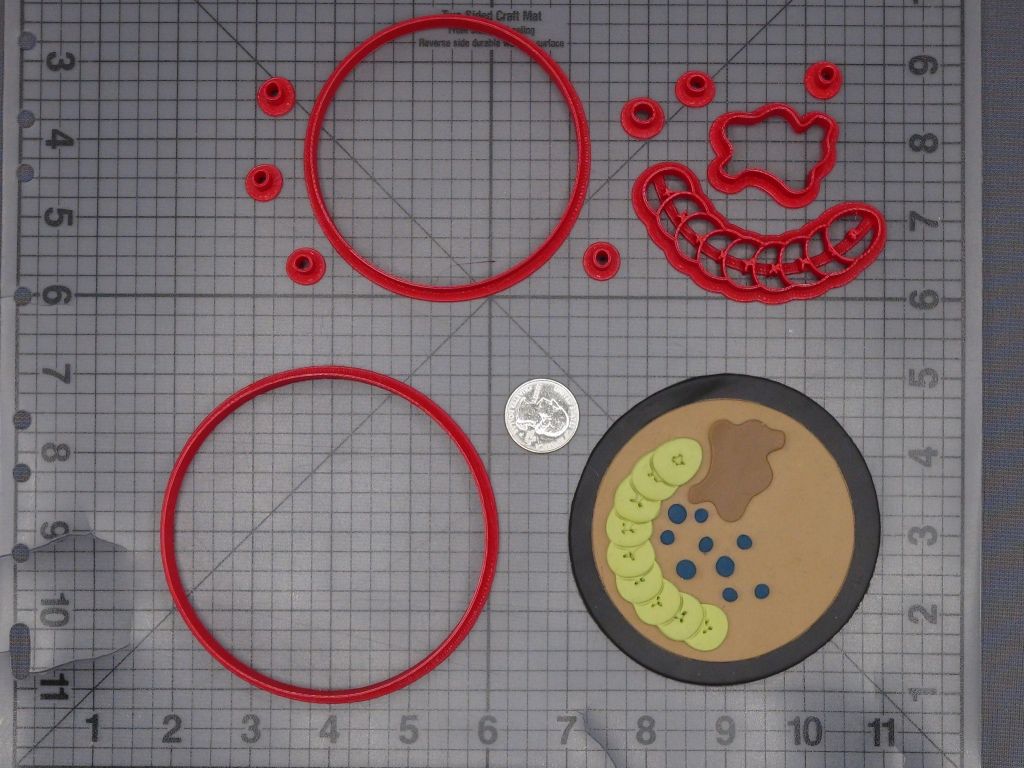 Banana Oatmeal 266-L166 Cookie Cutter Set