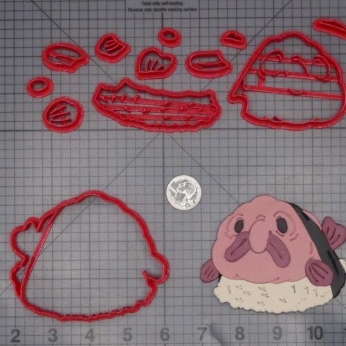 Blobfish Sushi 266-L189 Cookie Cutter Set