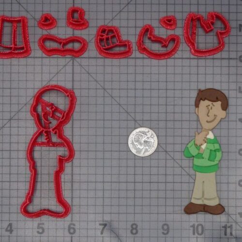 Blues Clues - Steve Body 266-L306 Cookie Cutter Set