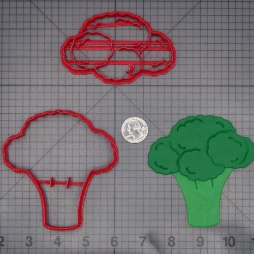 Broccoli 266-L224 Cookie Cutter Set