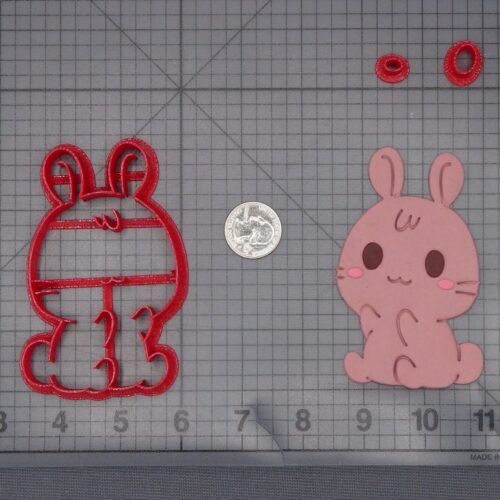 Bunny Body 266-L191 Cookie Cutter Set