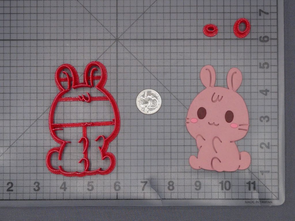 Bunny Body 266-L191 Cookie Cutter Set